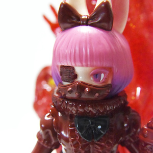 ソフビ スラコ （サイケデリックパープル）soft vinyl suraco