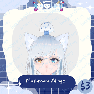 Vroid Mushroom Ahoge