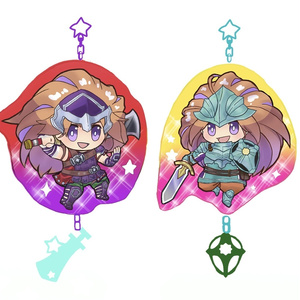 【クラス2】デュランのゆらキラアクリルキーホルダー【あんしんBOOTHパック】