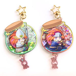 【マナフェス！2新作】びんづめキラキラアクリルキーホルダー