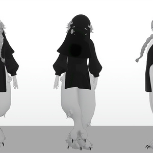 【MOCBody_M対応】人外お兄さん用シスター服 缩略图 4