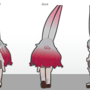 【３アバター対応】Big Ribbon Knit【まめふれんず】 缩略图 9