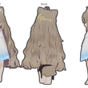 【キプフェル・みみのこ対応】Simple Summer Onepiece【まめふれんず】 缩略图 7