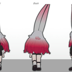 【キプフェル・みみのこ対応】モノトーン ワンピース【まめふれんず】 缩略图 4
