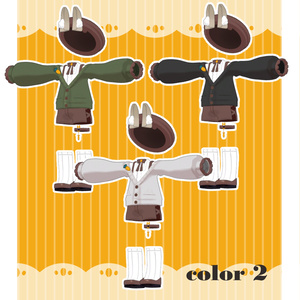 【キプフェル・みみのこ・がぶ対応】Love it ×2 Knit【まめふれんず】 缩略图 6