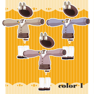 【キプフェル・みみのこ・がぶ対応】Love it ×2 Knit【まめふれんず】 缩略图 5