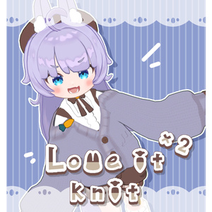 【キプフェル・みみのこ・がぶ対応】Love it ×2 Knit【まめふれんず】 缩略图 3
