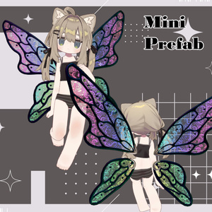 【VRChat】Fairy Lace Wing【PB・Animation設定済】 缩略图 2