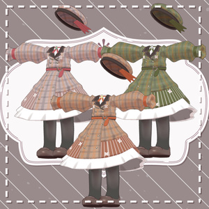 【キプフェル・みみのこ対応】Romanesque Trench【まめふれんず】 缩略图 2