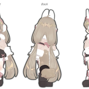 【キプフェル・みみのこ対応】Snowy Puff【まめふれんず】 缩略图 8