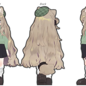 【４アバター対応】Braid Knit【まめふれんず】 缩略图 8