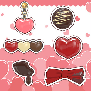 【無料・FREE有】デコレート・チョコレート【６アバター対応】 缩略图 3