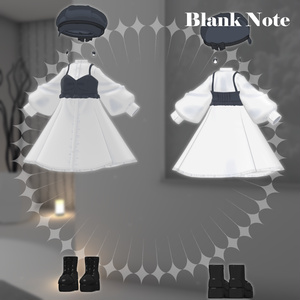 【14アバター対応衣装】Blank Note【PB・MA設定済】 缩略图 3