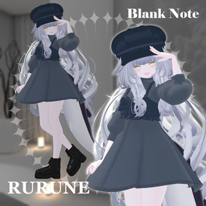 【14アバター対応衣装】Blank Note【PB・MA設定済】 缩略图 14
