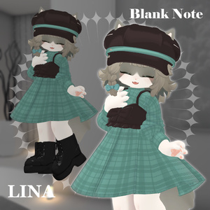 【14アバター対応衣装】Blank Note【PB・MA設定済】 缩略图 15