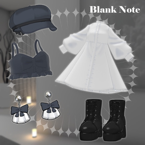 【14アバター対応衣装】Blank Note【PB・MA設定済】 缩略图 4