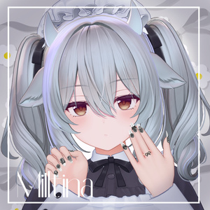 \月喰かむる追加/【15アバター対応】RibbonNailTip【MA設定済】 缩略图 12