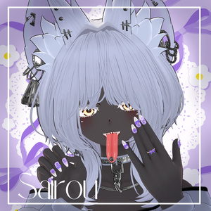 \月喰かむる追加/【15アバター対応】RibbonNailTip【MA設定済】 缩略图 22