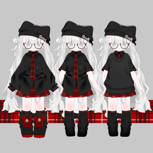 Kipfel Outfit PUNKCHECK texture(全7色) #atelierSuuria 缩略图 4