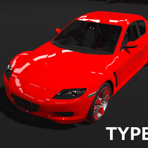 [VRC向け]　CVS2用　自動車　TYPE-FE3S