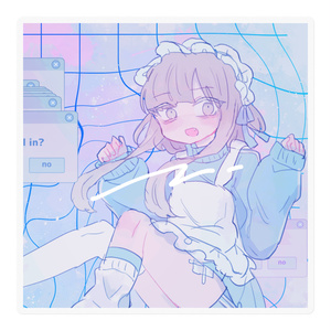 【2サイズ】fall inステッカー