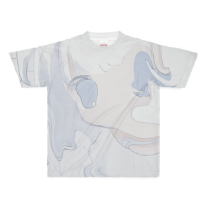 さかなとおよぐの、フルグラフィックTシャツ