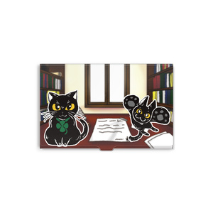 名刺ケース(クロックロの書斎)