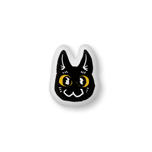 黒ねこカンちゃんふかふかクッション