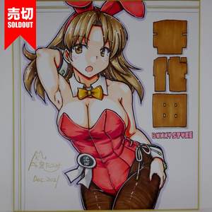 色紙 千代田バニー (2)