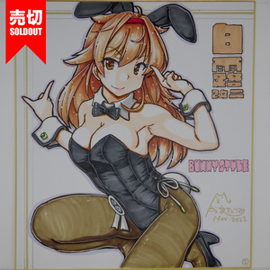 色紙 白露改二バニー(2)