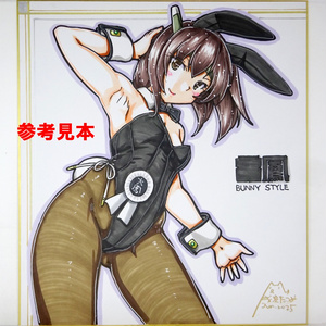 色紙 大鳳バニー