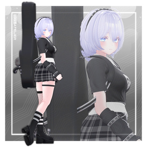 【3D衣装モデル】 Punky rock star (for Moe, Manuka) 缩略图 7