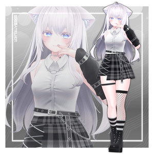 【3D衣装モデル】 Punky rock star (for Moe, Manuka) 缩略图 3