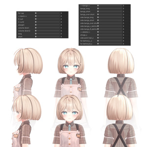 【3Dヘアモデル】 Matilda 缩略图 10