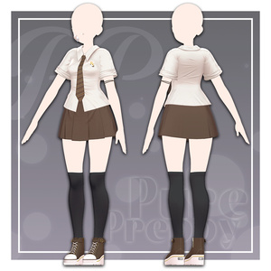 【9アバター対応】 Pure Preppy 缩略图 12