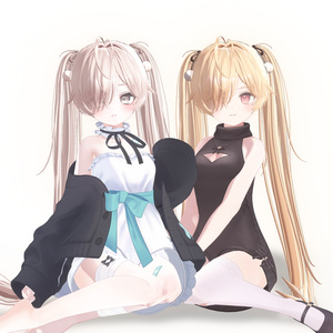 【11アバター対応】 メロウ・ツインテール Mellow Twintails 缩略图 13