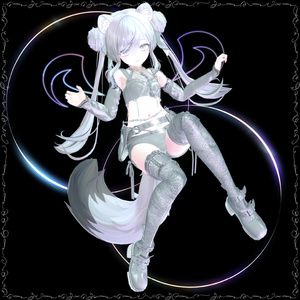 【♣️⚜️5アバター対応⚜️♣️】黒曜のリリス 缩略图 4