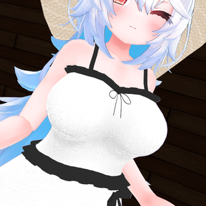 【無料】ティコ・ポプリ用　夏のシンプルワンピース
