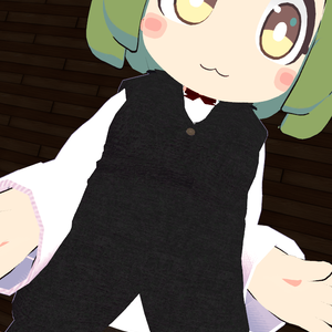 まりも対応　バーテンダー風衣装