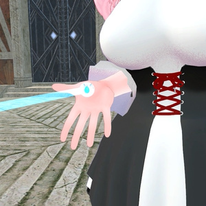 【VRChat用】指し示す光を放つネックレス【Moduler Avatar対応】 缩略图 2