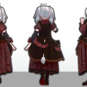 ミルティナ・伊奈波かや・御咲ライネ対応　バレンタインドレス 缩略图 2