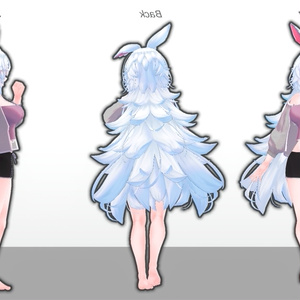 【無料】ティコ・ポプリ用　ドルフィンパンツ衣装 缩略图 2
