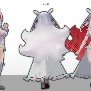 【無料】ティコ・ポプリ用衣装　「White Sugar Maid」 缩略图 3