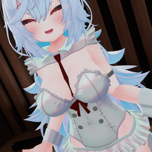 【無料】ティコ・ポプリ用衣装　「White Sugar Maid」
