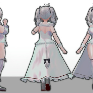 ミルティナ・伊奈波かや・御咲ライネ対応　「White Sugar Maid」 缩略图 2