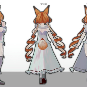 ミルティナ・伊奈波かや・御咲ライネ対応　「White Sugar Maid」 缩略图 6