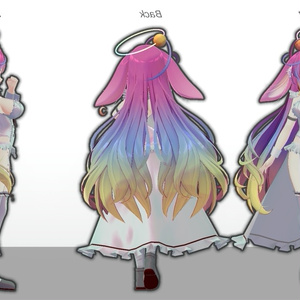 ミルティナ・伊奈波かや・御咲ライネ対応　「White Sugar Maid」 缩略图 4