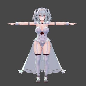 ミルティナ・伊奈波かや・御咲ライネ対応　「White Sugar Maid」 缩略图 7