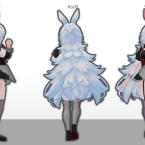 【無料】ティコ・ポプリ用衣装　「Bunny Maid」 缩略图 2