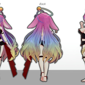 ５アバター対応　「NocturneMermaid」 缩略图 4